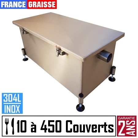 bac a graisse inox restaurant